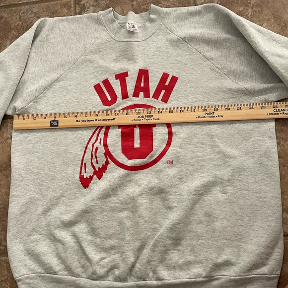 Vintage 90s Utah Utes college sweatshirt - Picture 6 of 7